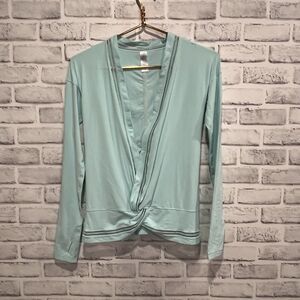 Ivivva by Lululemon Open Front Knot Long Sleeve Size 14